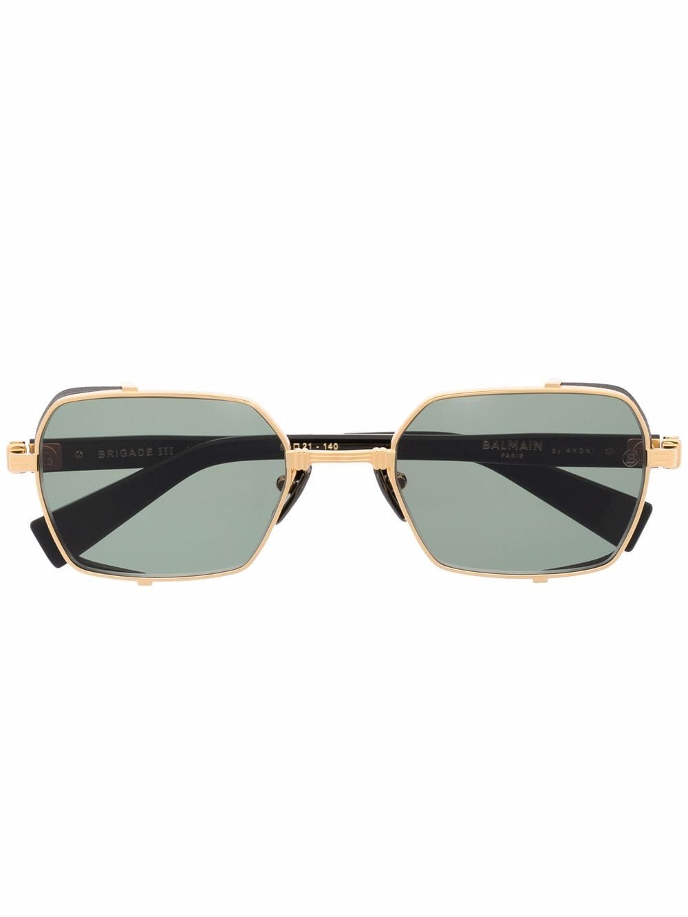 Balmain Eyewear Brigade-III side-shield sunglasses