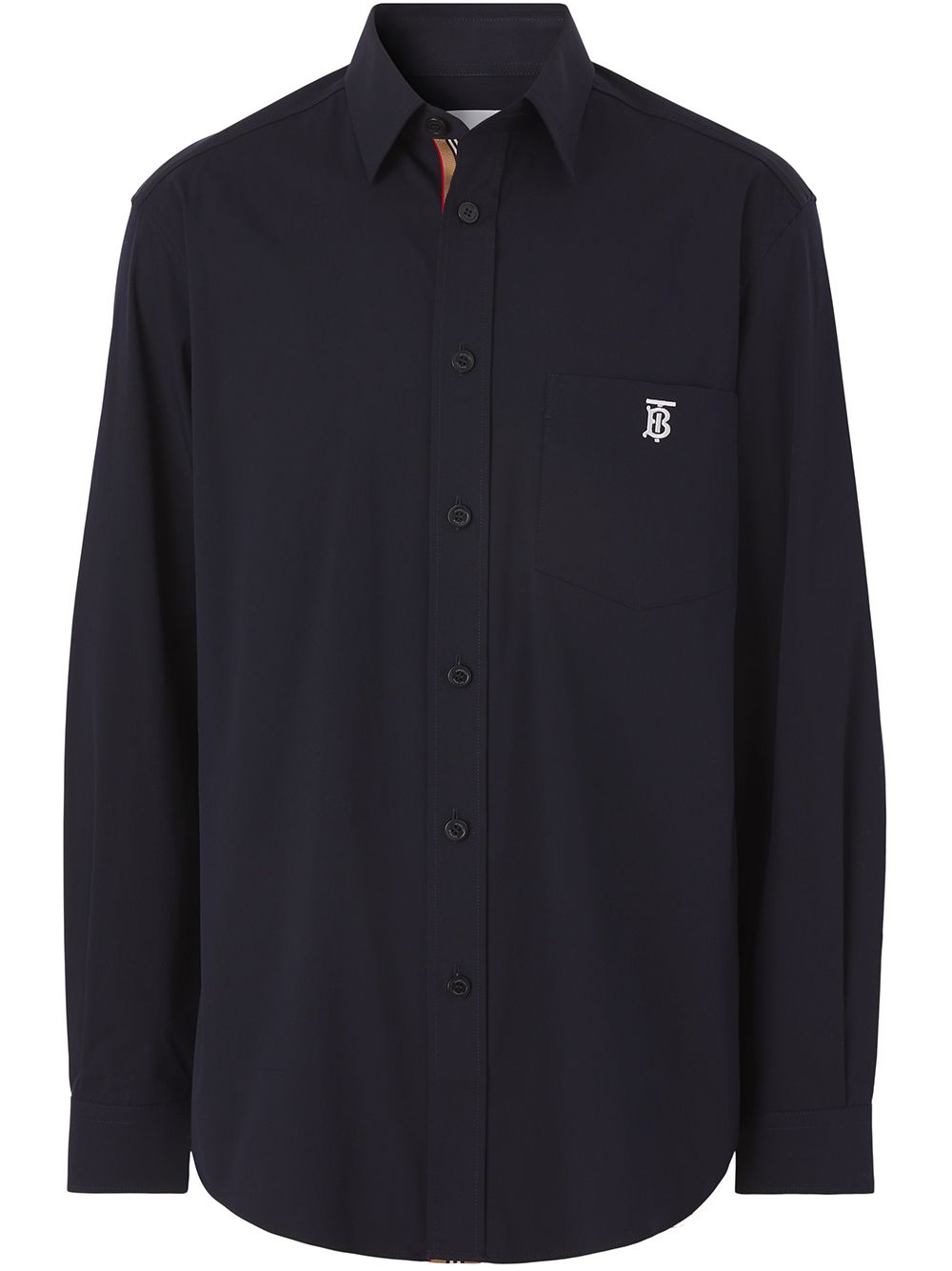 Burberry monogram motif cotton shirt