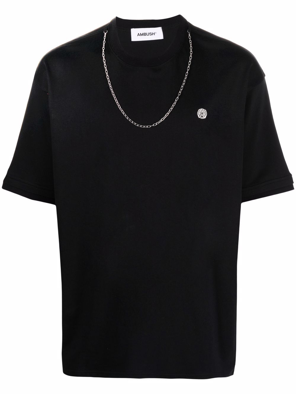 AMBUSH  chain-link collar T-shirt