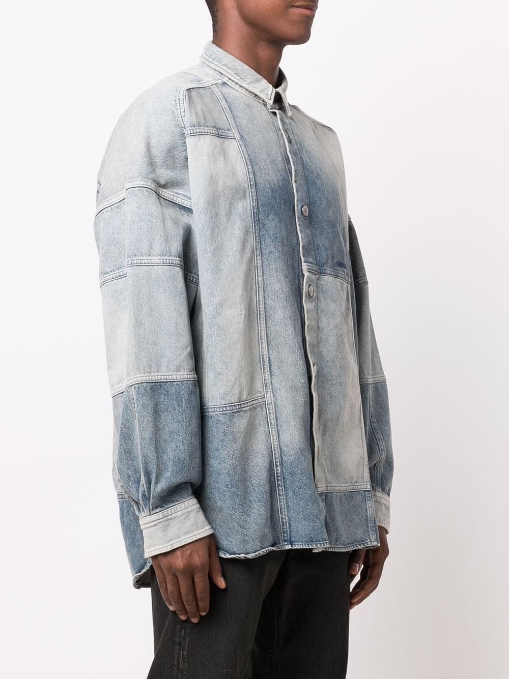 AMBUSH  patchwork denim shirt