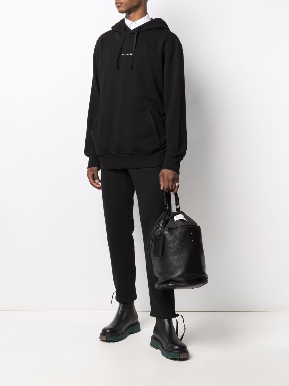 1017 ALYX 9SM  logo-print pullover hoodie