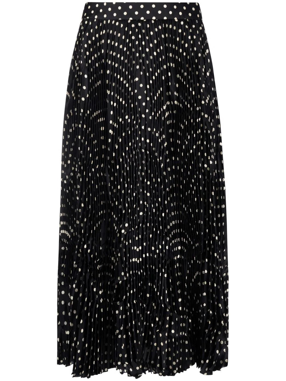 Balenciaga  pleated midi skirt