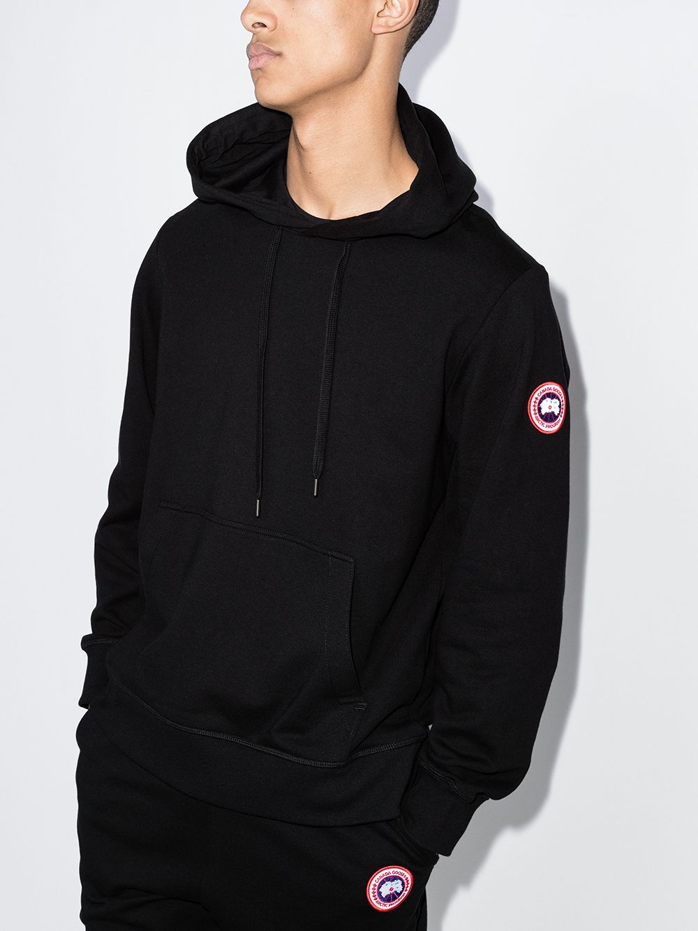 Canada Goose  Huron logo-patch hoodie
