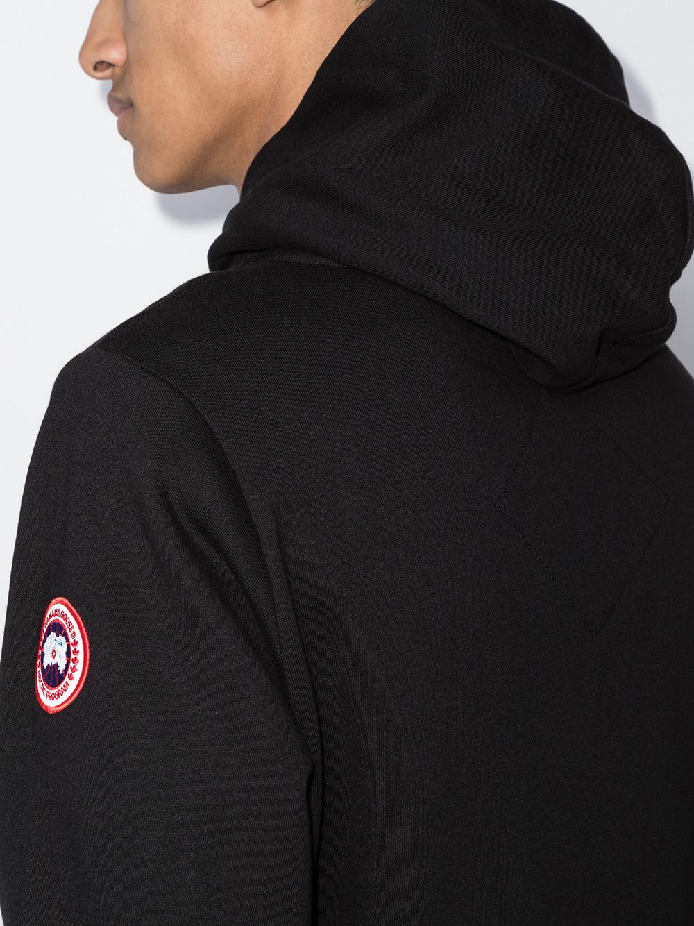 Canada Goose  Huron logo-patch hoodie
