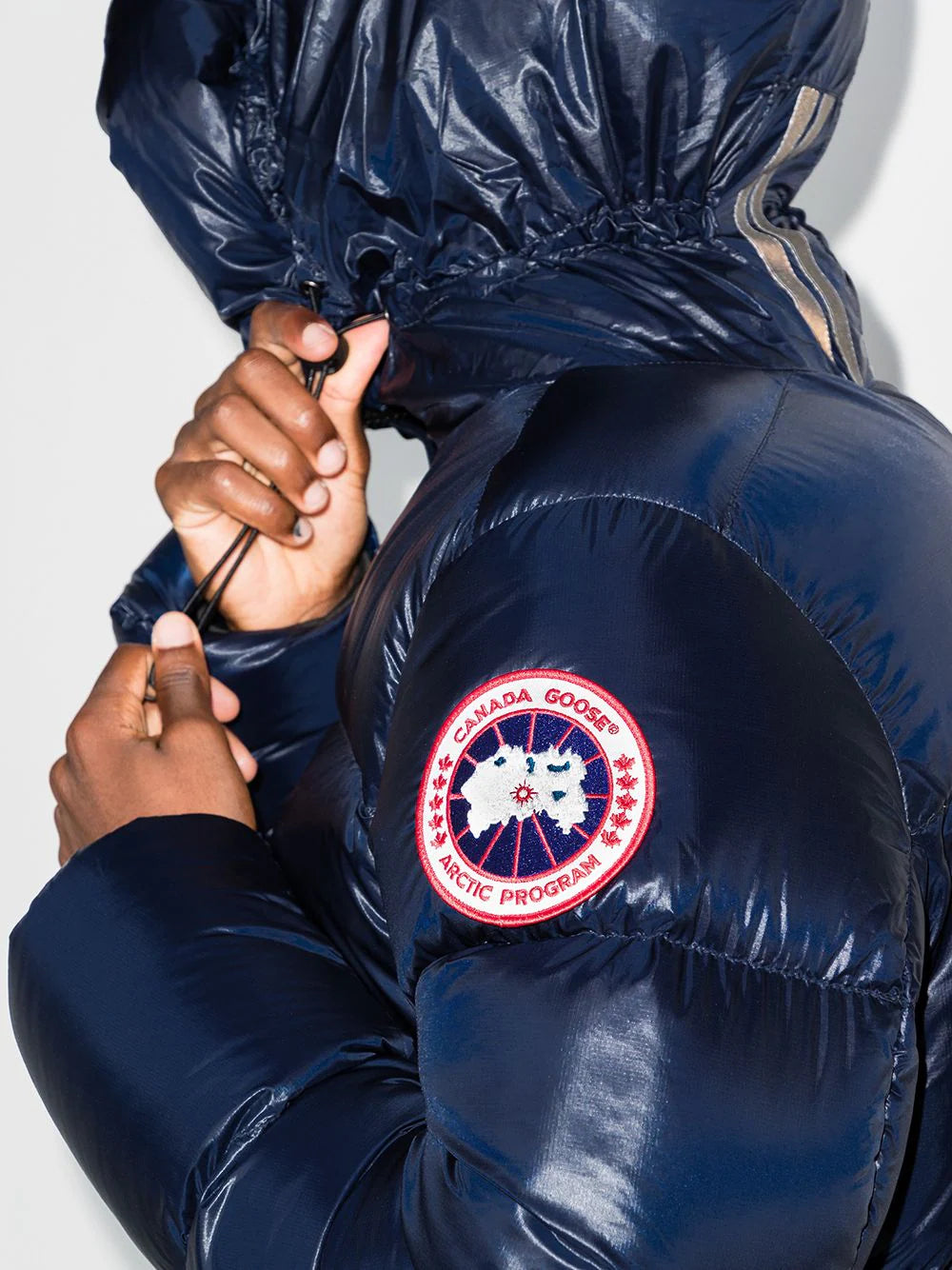 Canada Goose Crofton logo-patch padded jacket