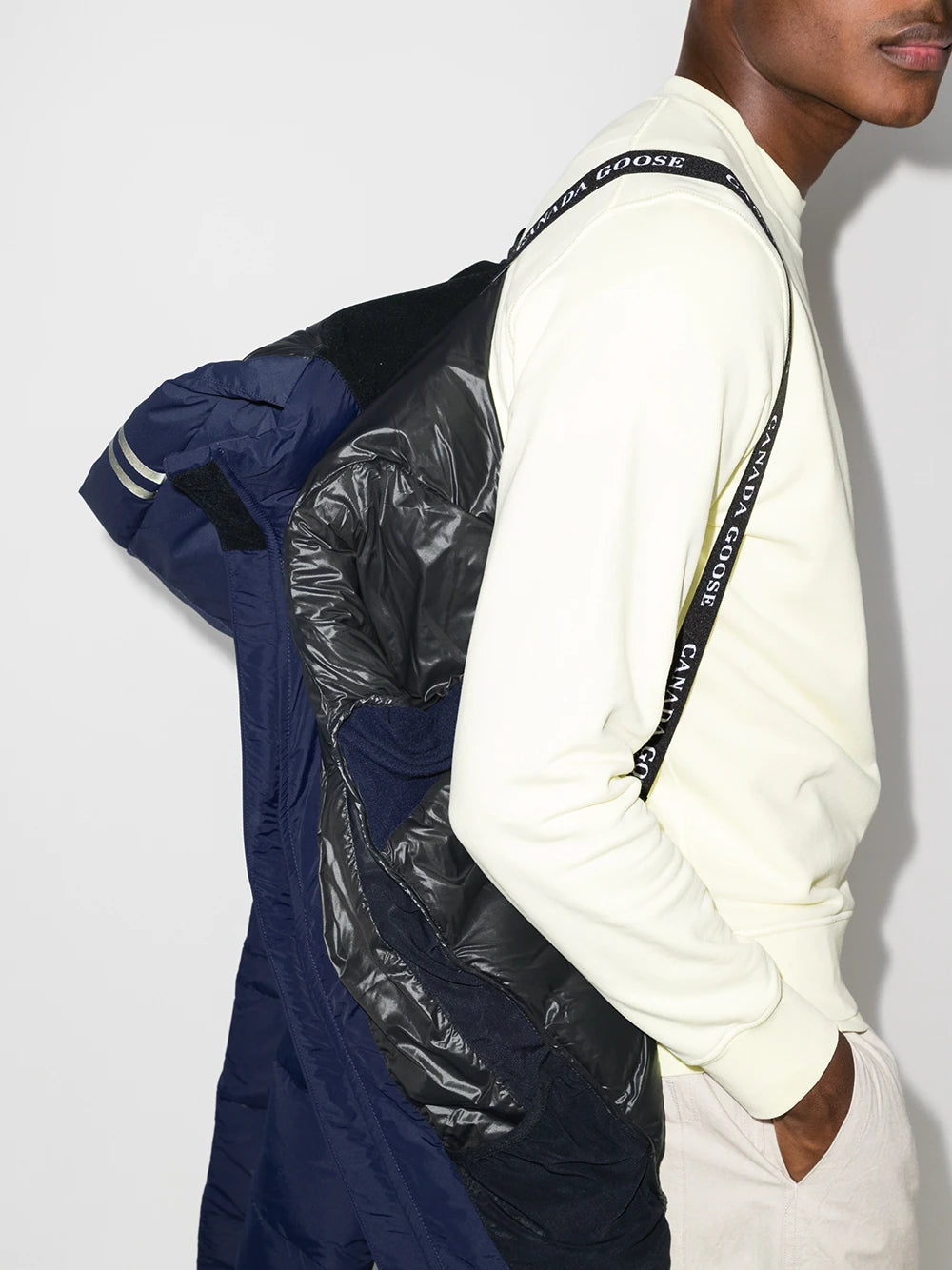 Canada Goose strap padded jacket