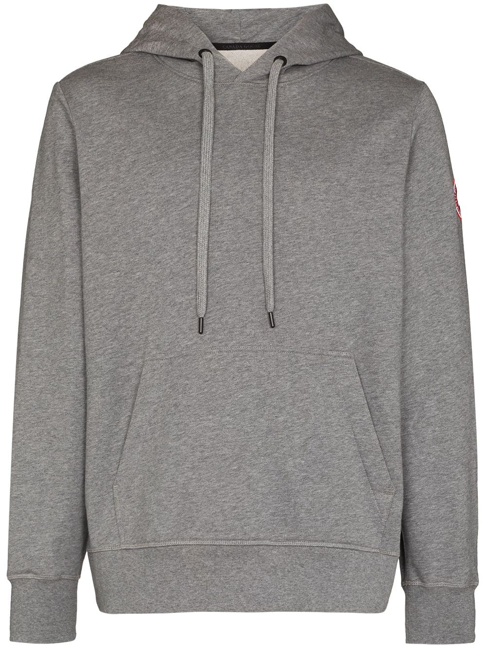 Canada Goose  logo-patch mélange hoodie