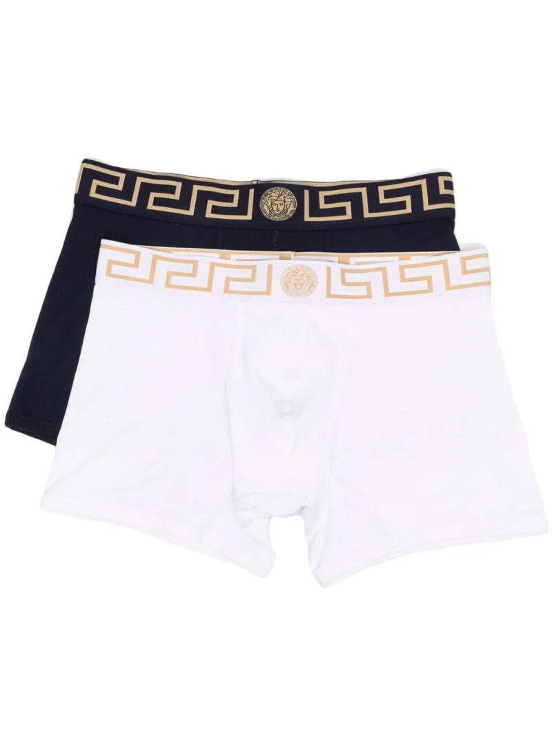 Versace  two-pack Greca-waistband boxers