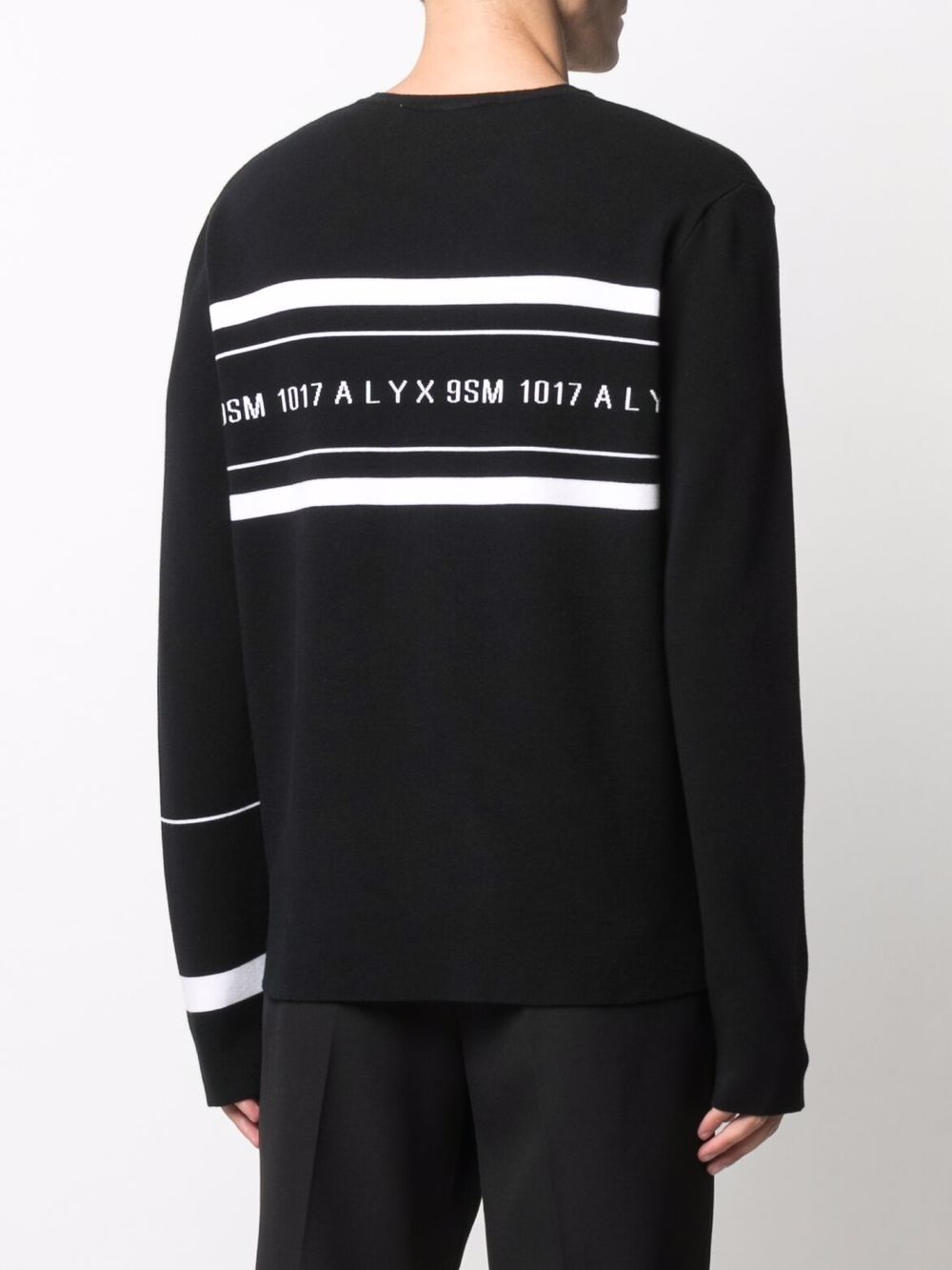 1017 ALYX 9SM  logo-print crew neck sweatshirt