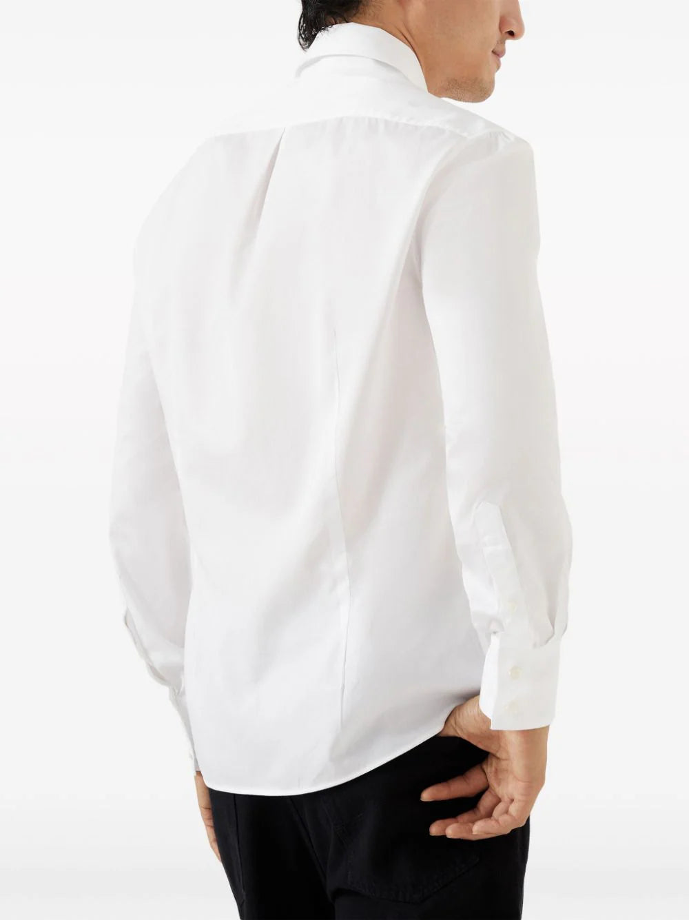 Brunello Cucinelli long-sleeve cotton shirt