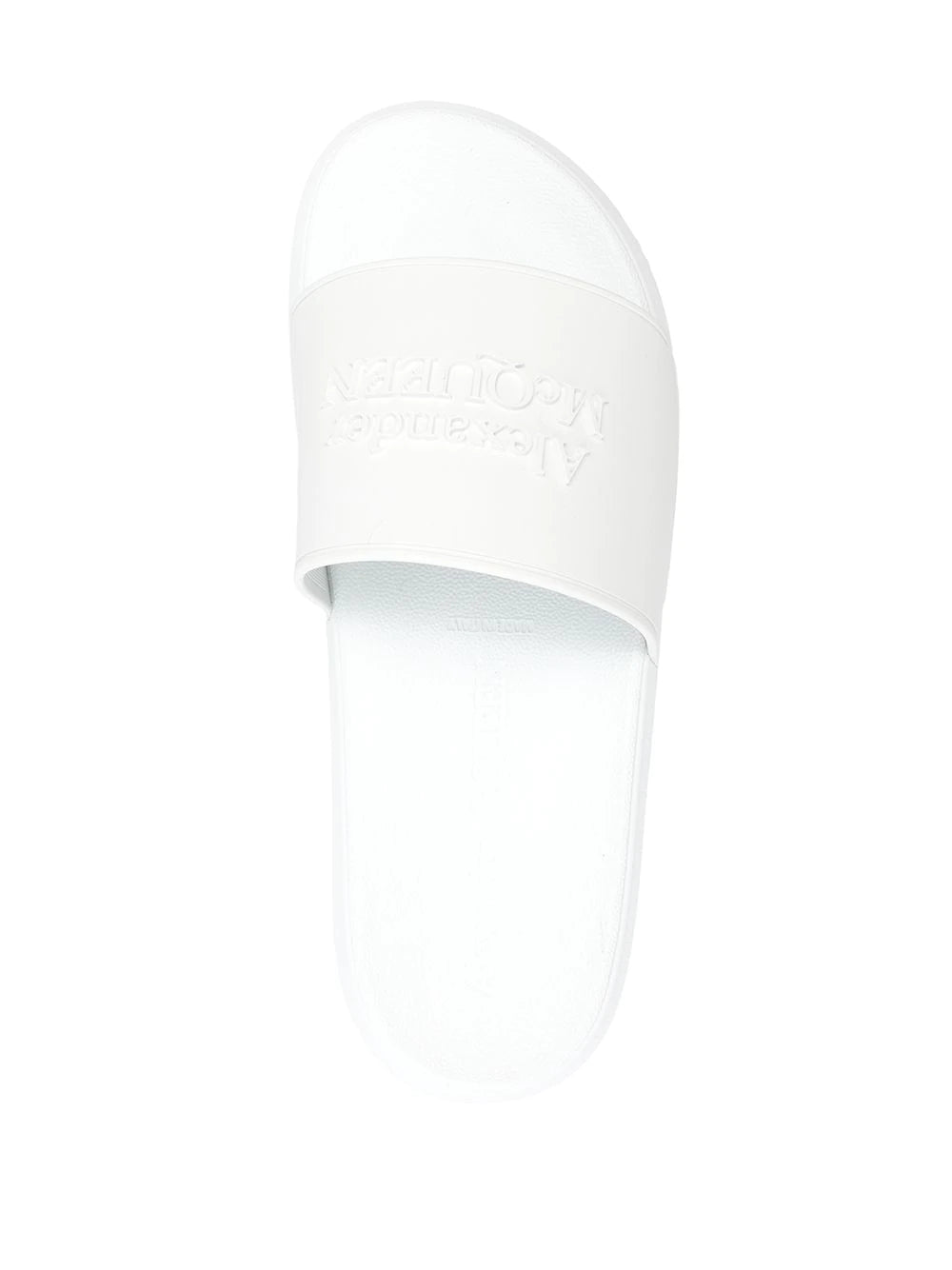 Alexander McQueen logo-embellished flat slides