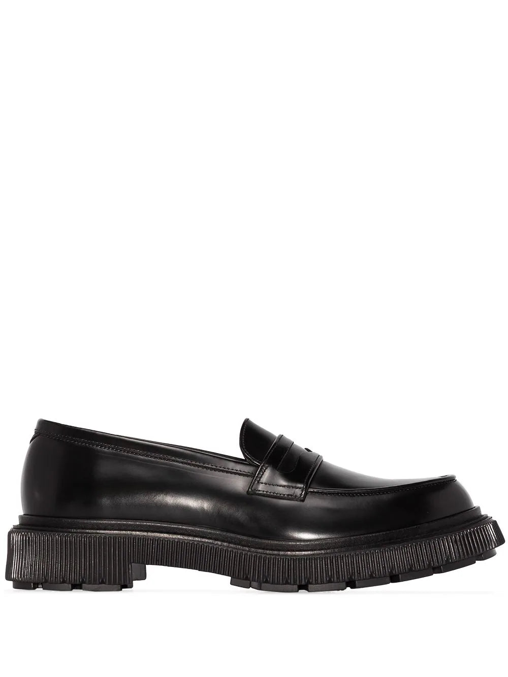 Adieu Paris  penny-slot leather loafers