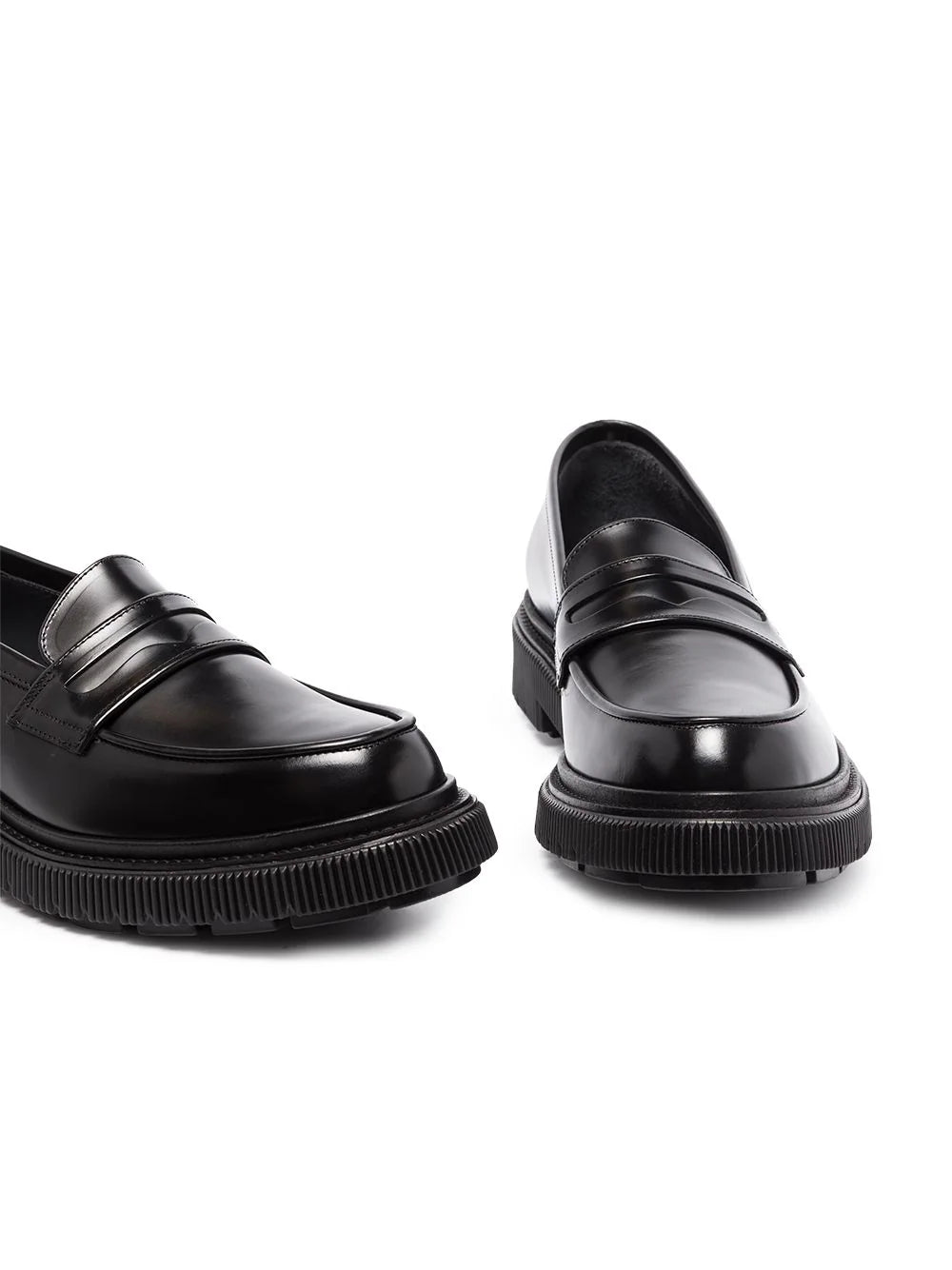 Adieu Paris  penny-slot leather loafers