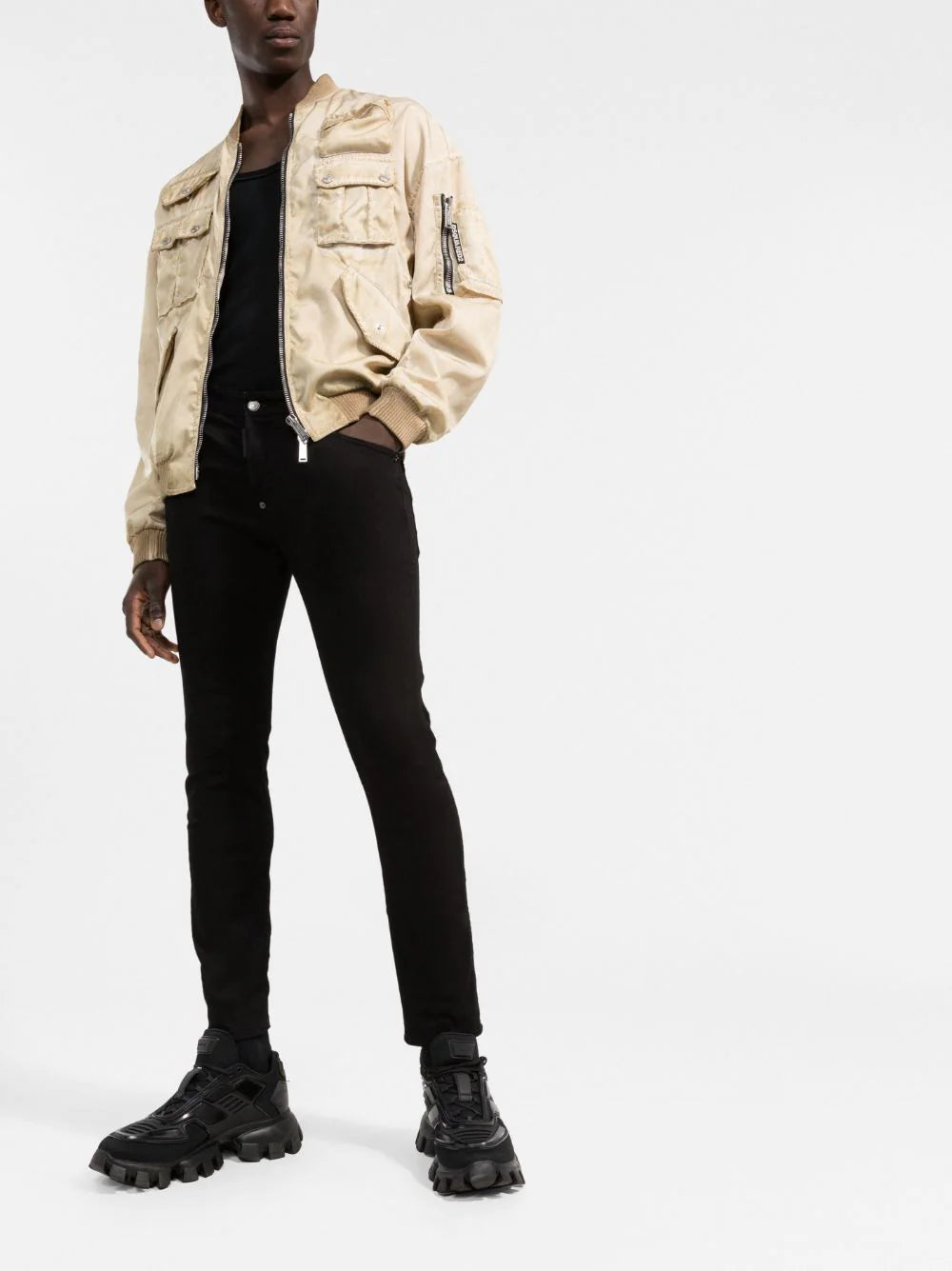 Dsquared2 Black Bull skinny jeans