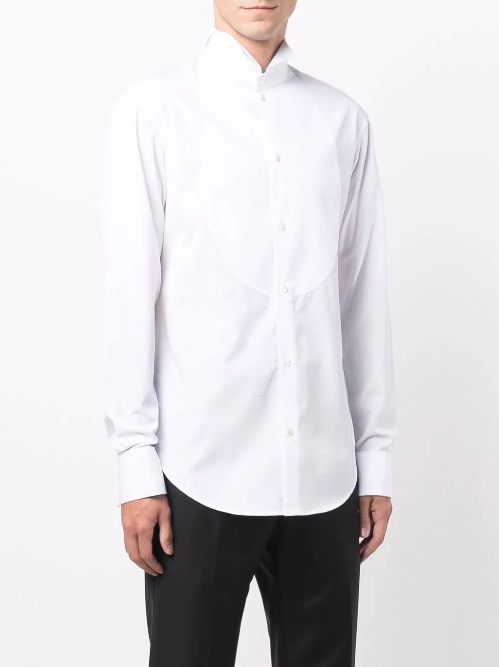 Emporio Armani formal high-neck shirt