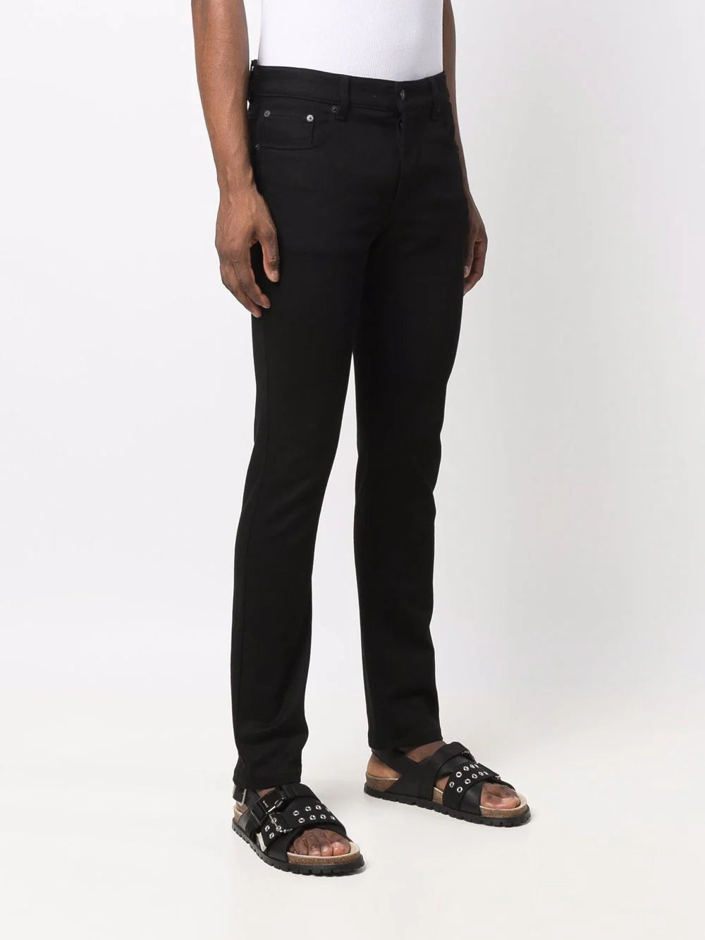 AMI Paris  mid-rise straight-leg jeans