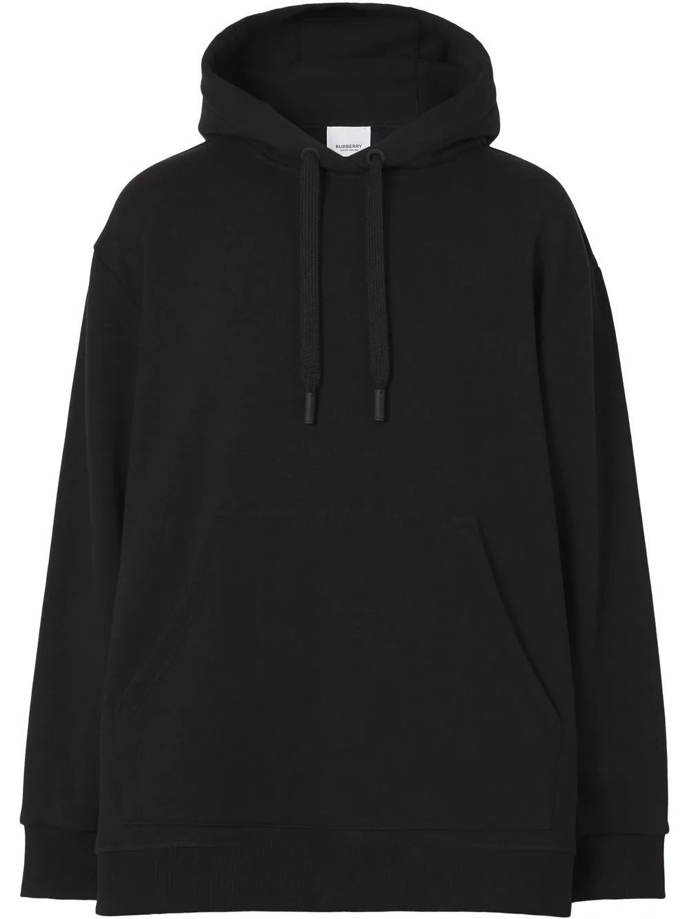 Burberry  check-print panelled hoodie
