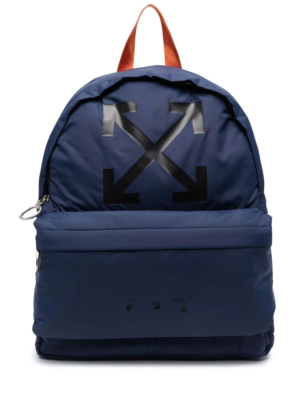 Off-white logo-print backpack