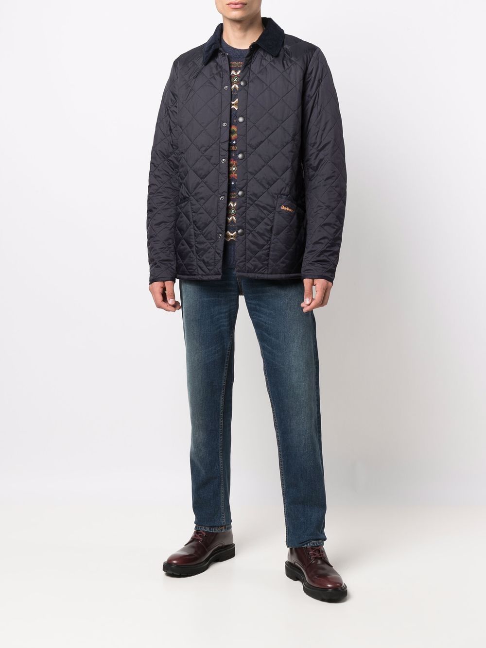 Barbour  quilted rain jacket