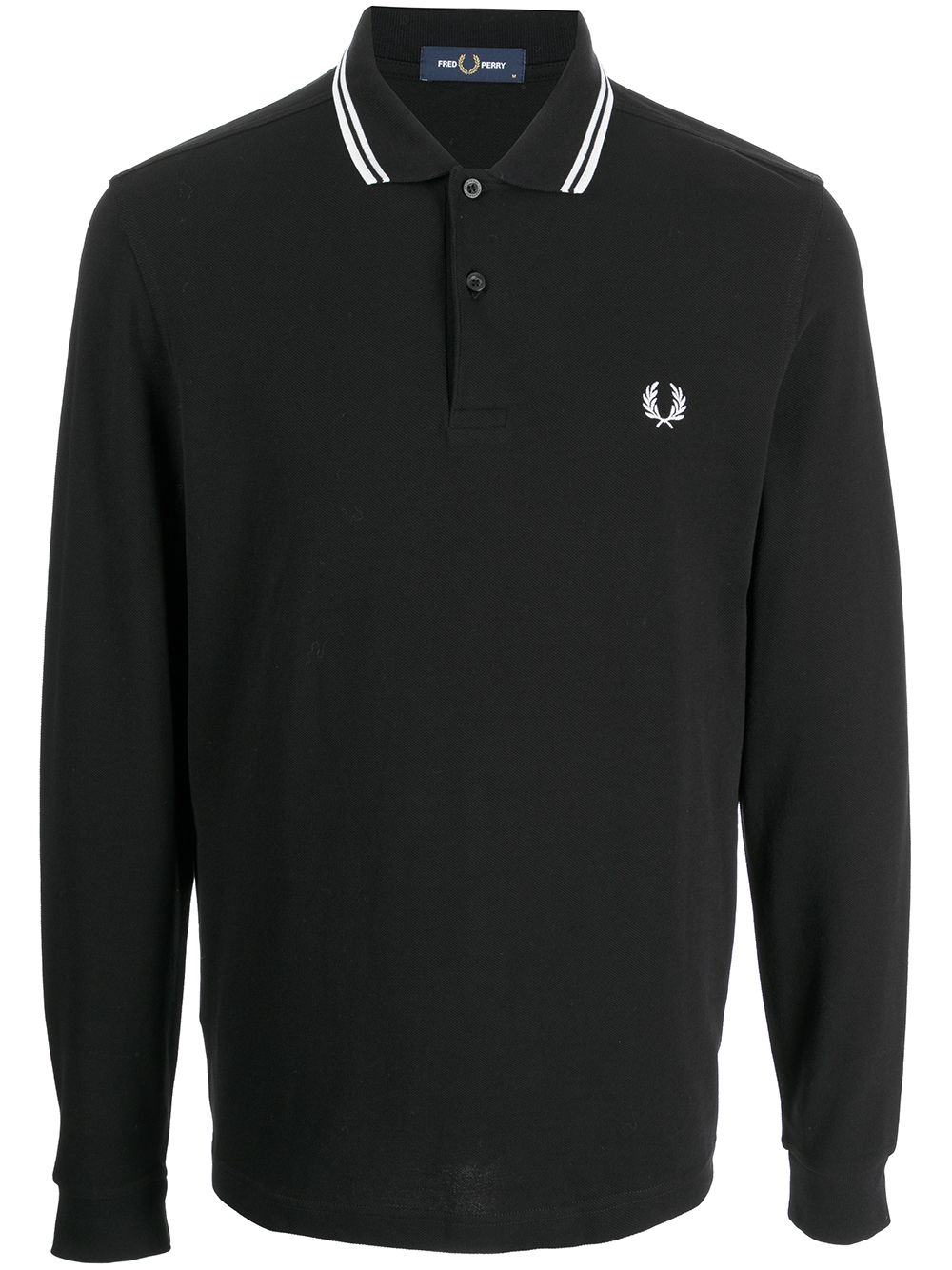 Fred Perry embroidered-logo cotton polo shirt