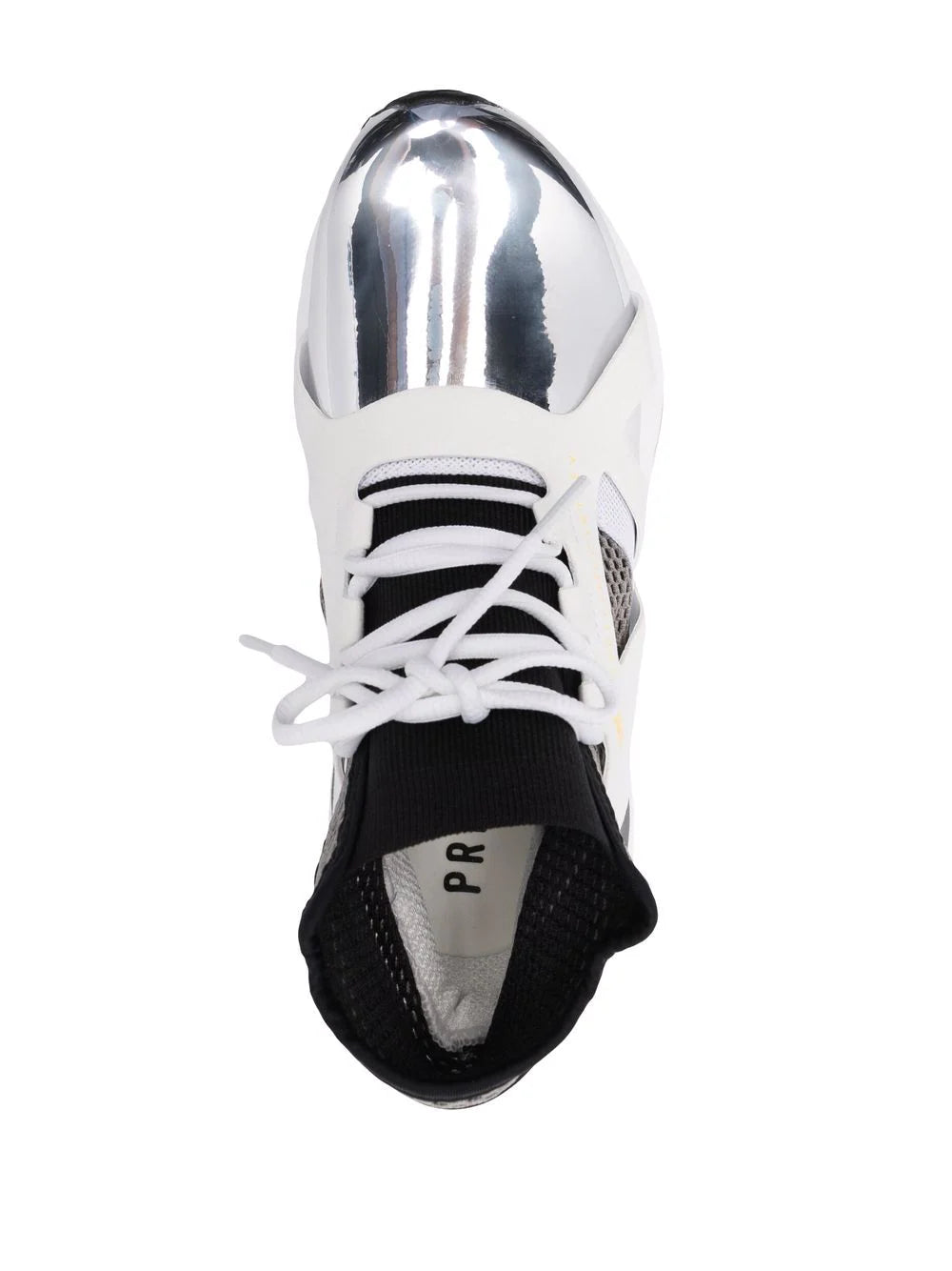 Adidas Ultraboost 21 metallic-effect sneakers
