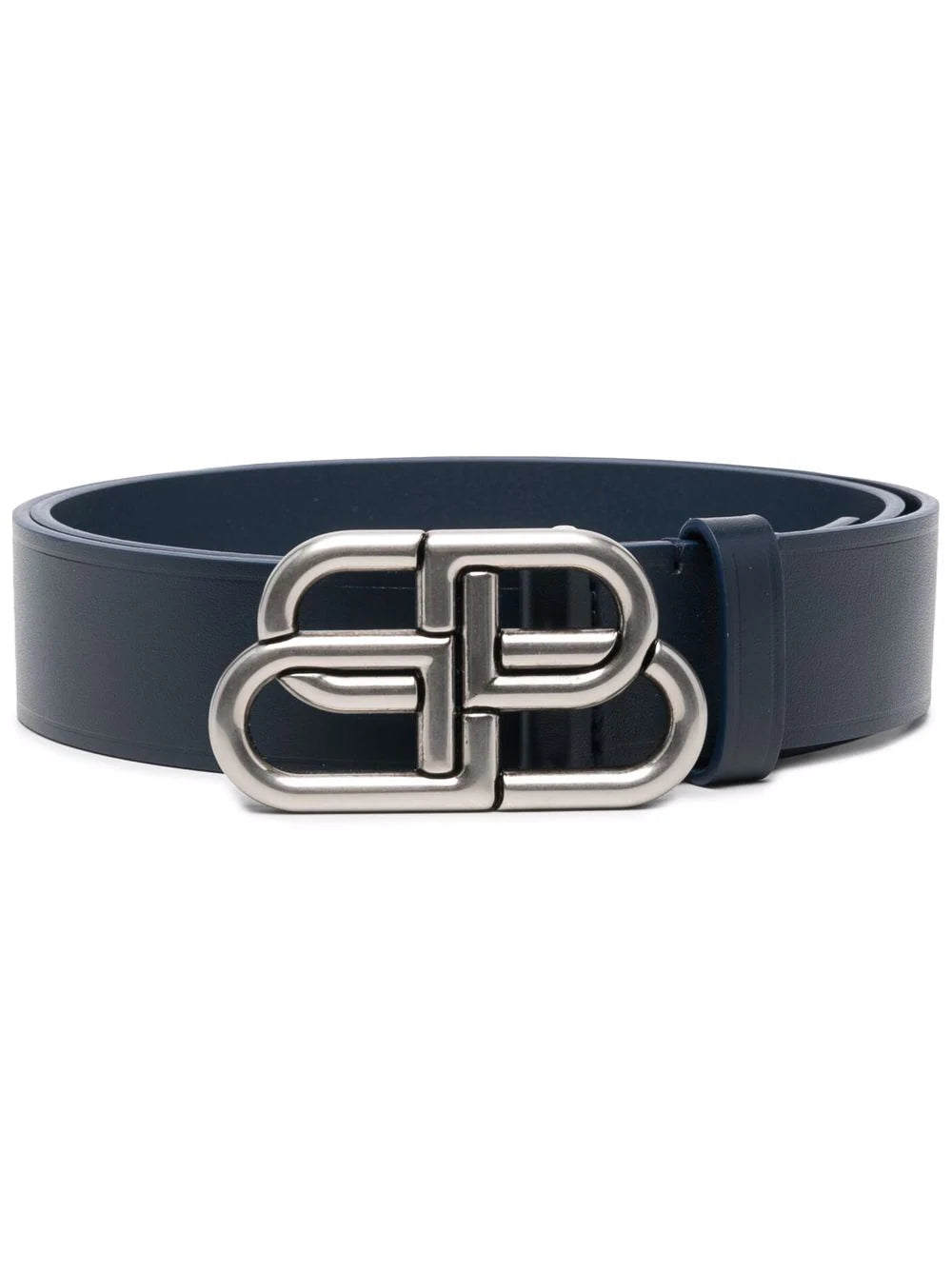 Balenciaga  logo-buckle leather belt