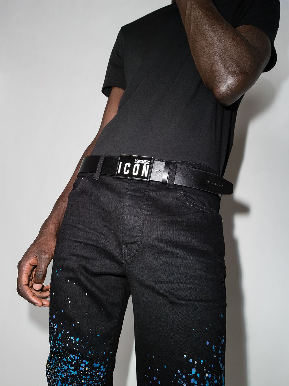 Dsquared2 Icon leather belt