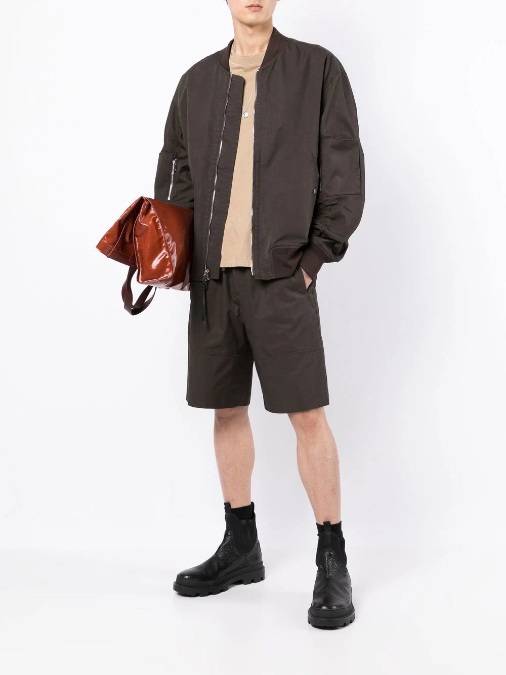3.1 Phillip Lim  zip-front bomber jacket