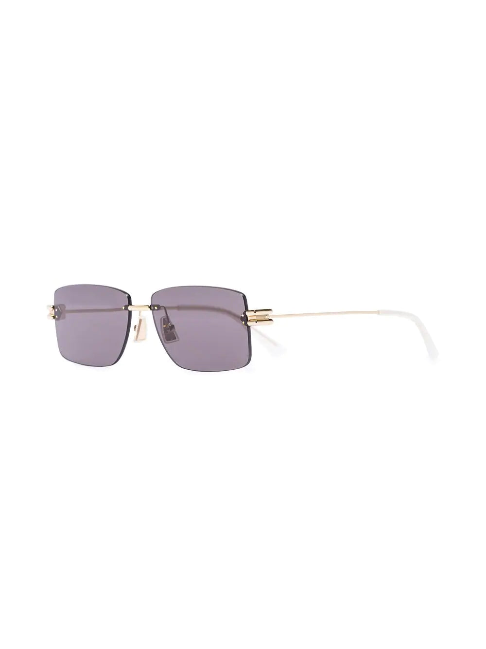 Bottega Veneta rectangle-frame sunglasses