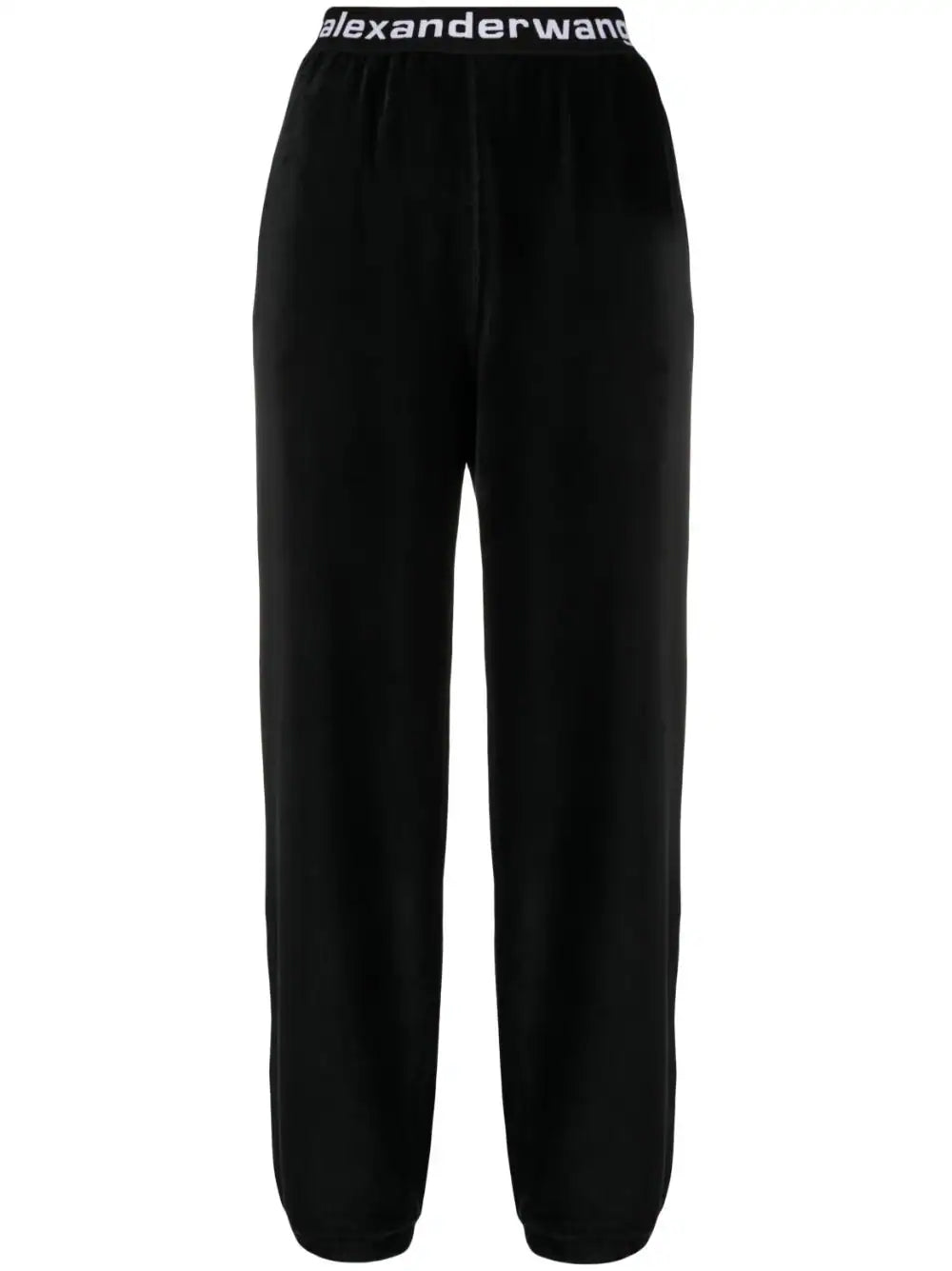Alexander Wang  logo tracksuit bottoms