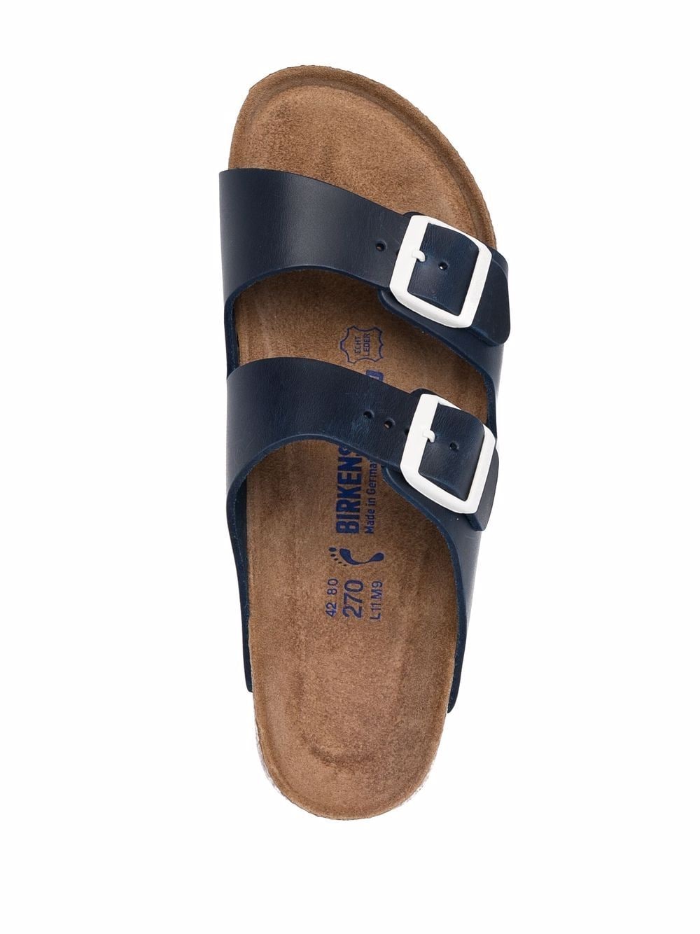 Birkenstock  double-strap leather sandals