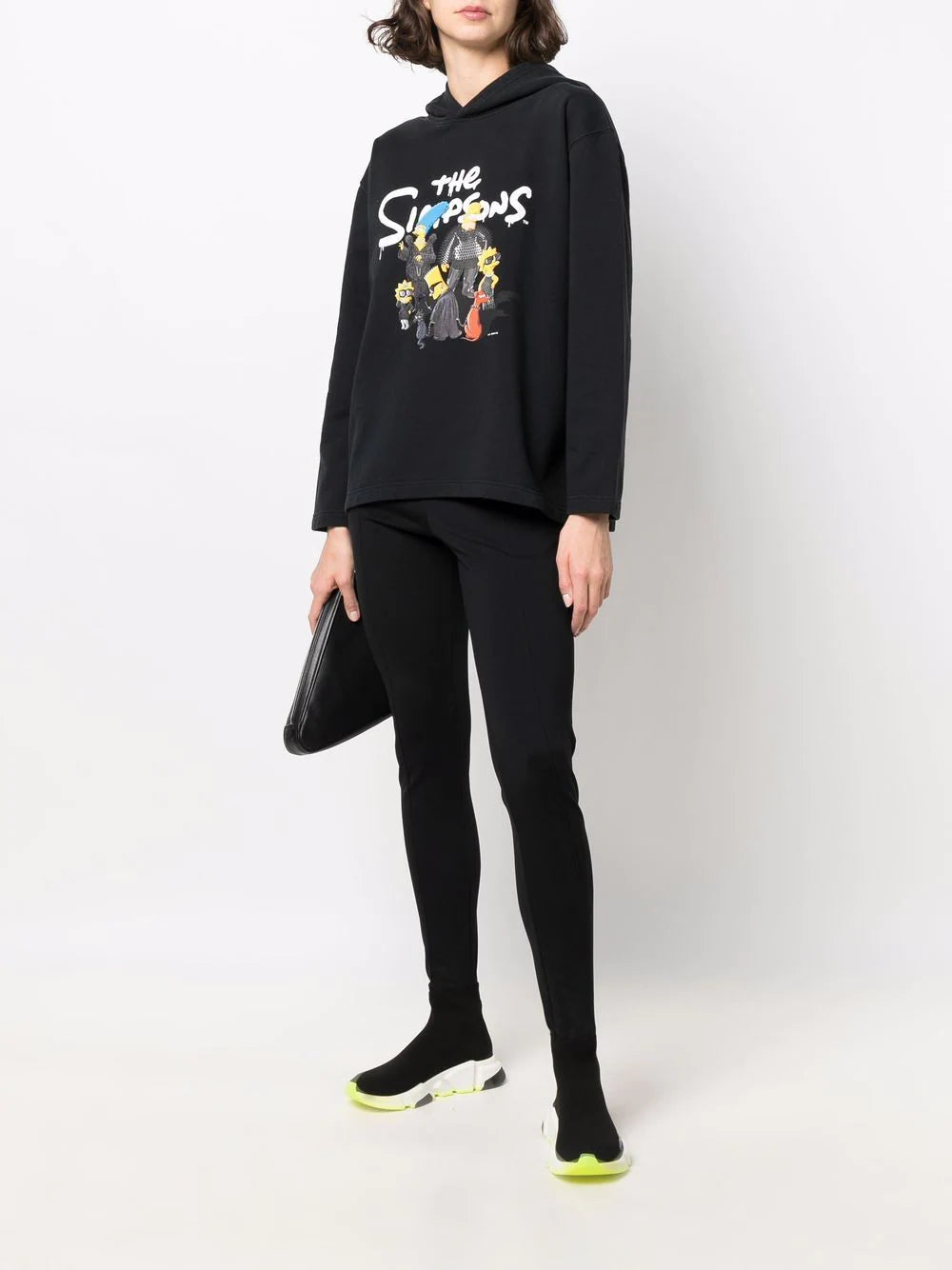 Balenciaga  x The Simpsons graphic-print hoodie