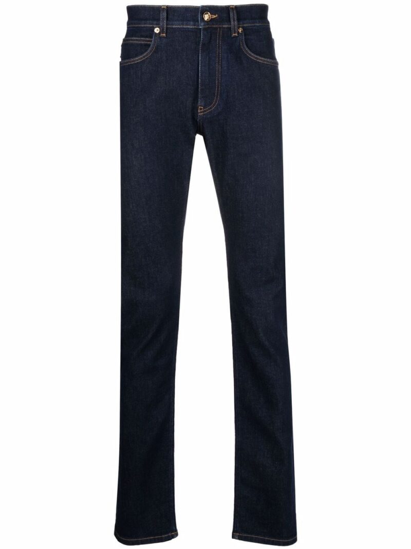 Versace  mid-rise slim-fit jeans