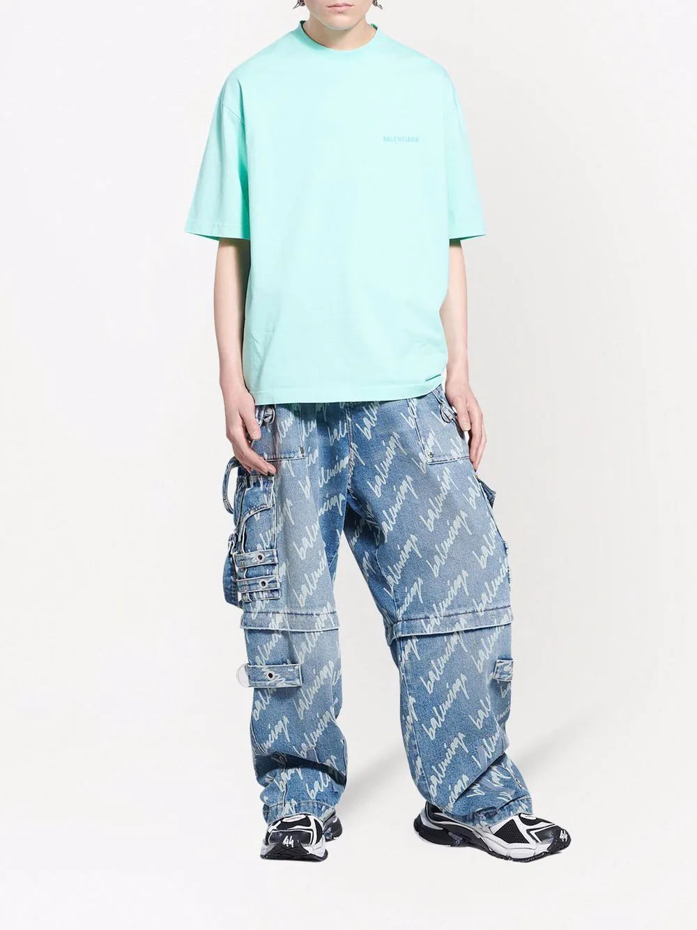 Balenciaga medium-fit logo-print T-shirt