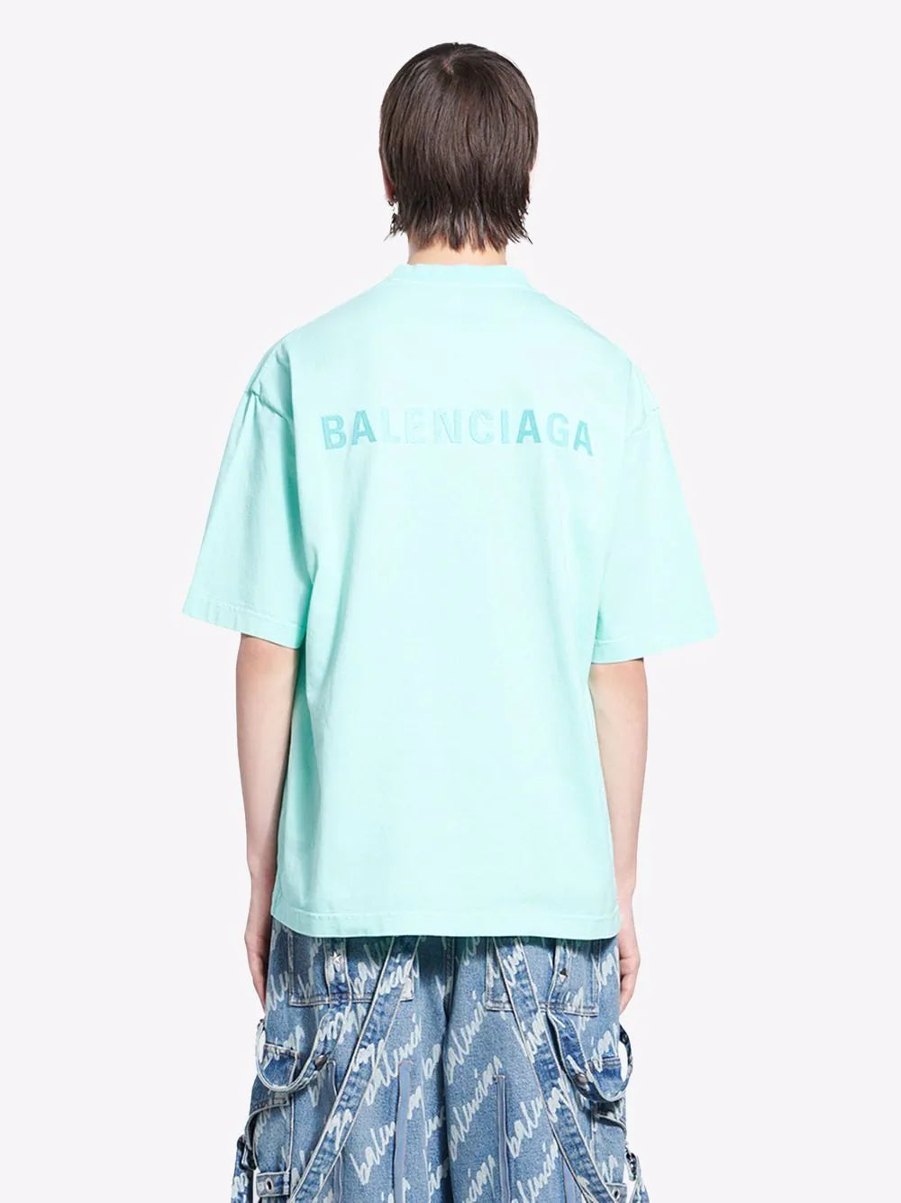 Balenciaga medium-fit logo-print T-shirt