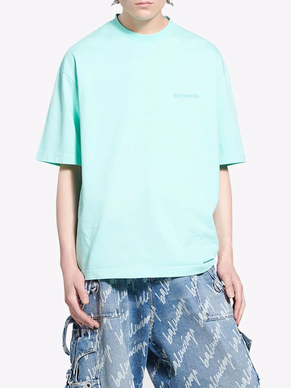 Balenciaga medium-fit logo-print T-shirt