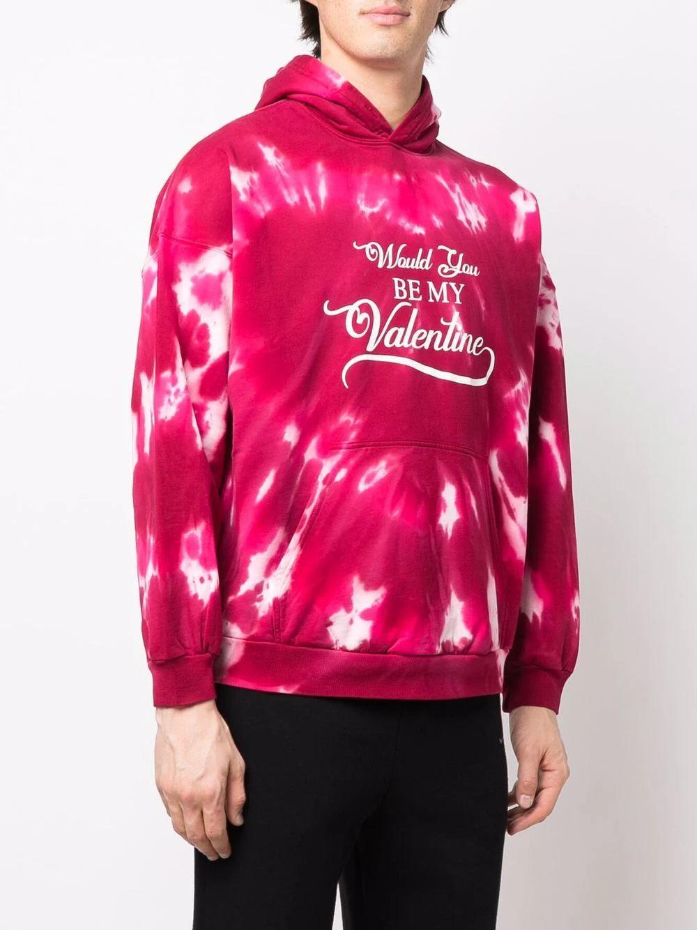 Balenciaga  Valentine tie-dye pullover hoodie