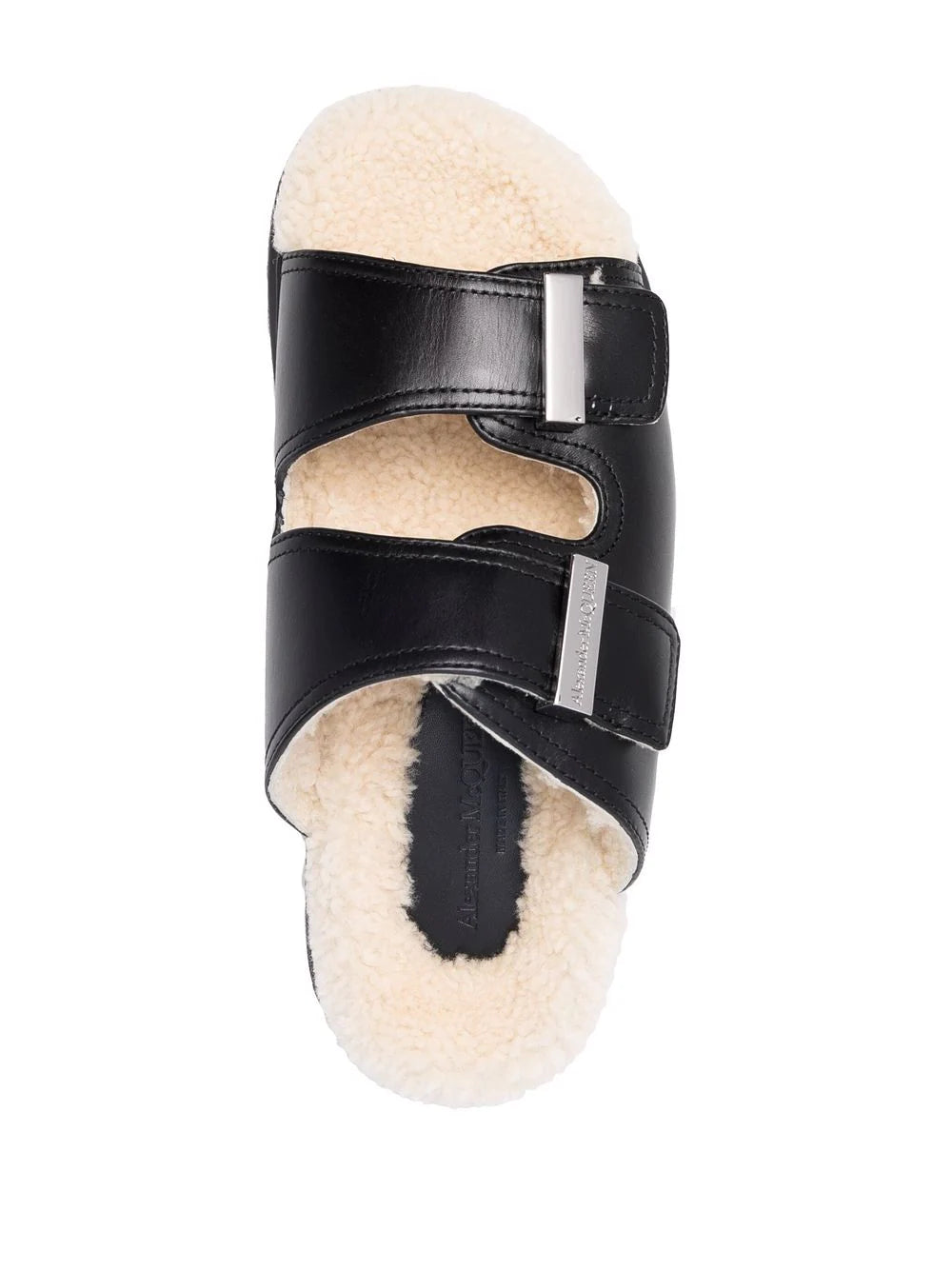 Alexander Mcqueen shearling lined sandals