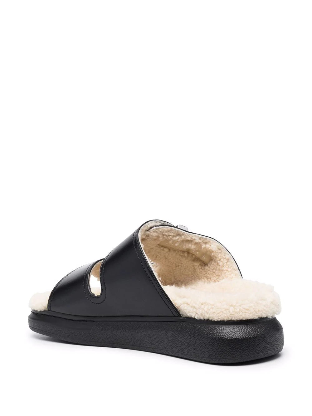Alexander Mcqueen shearling lined sandals