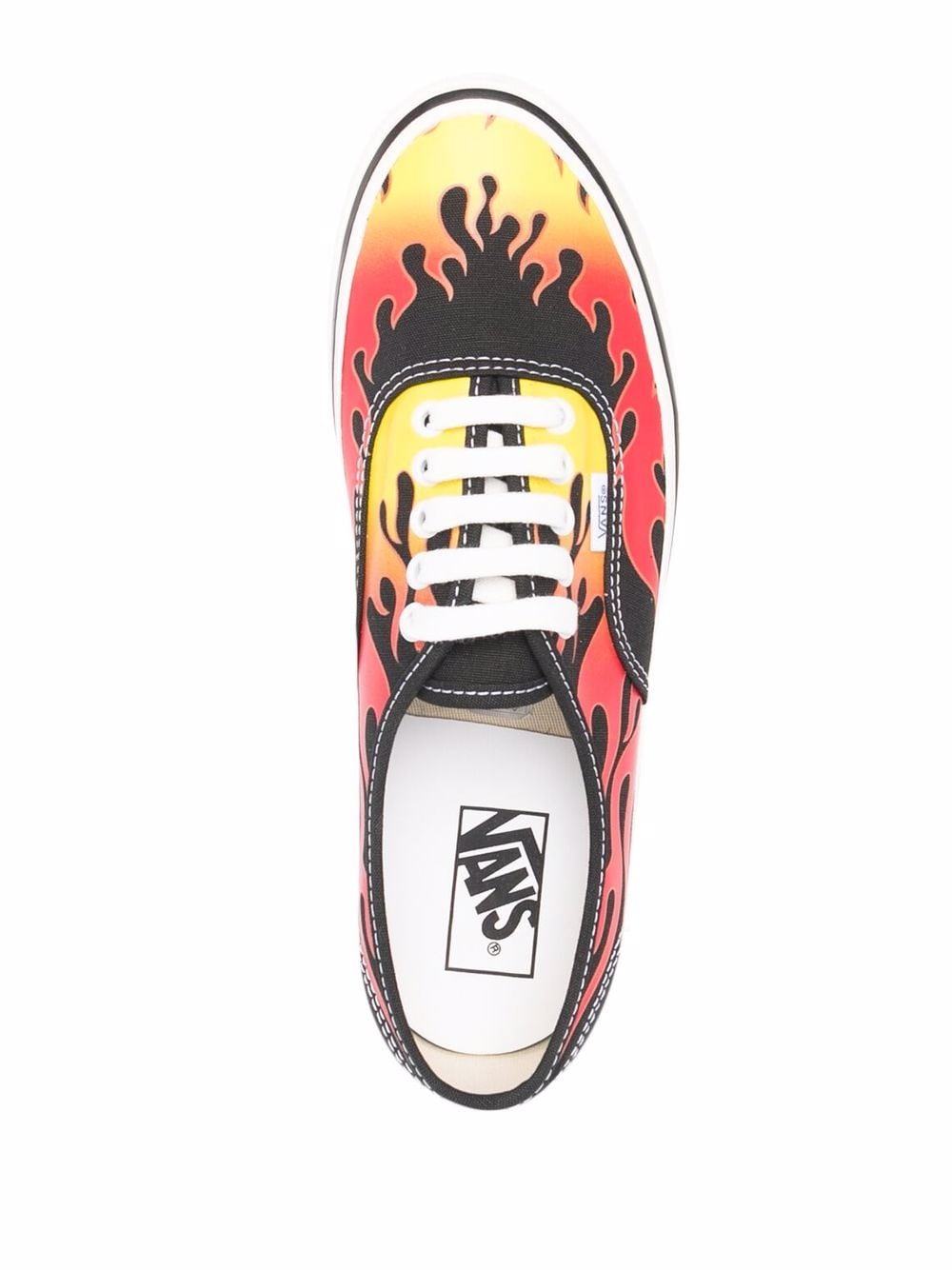 Vans flame-print low-top sneakers