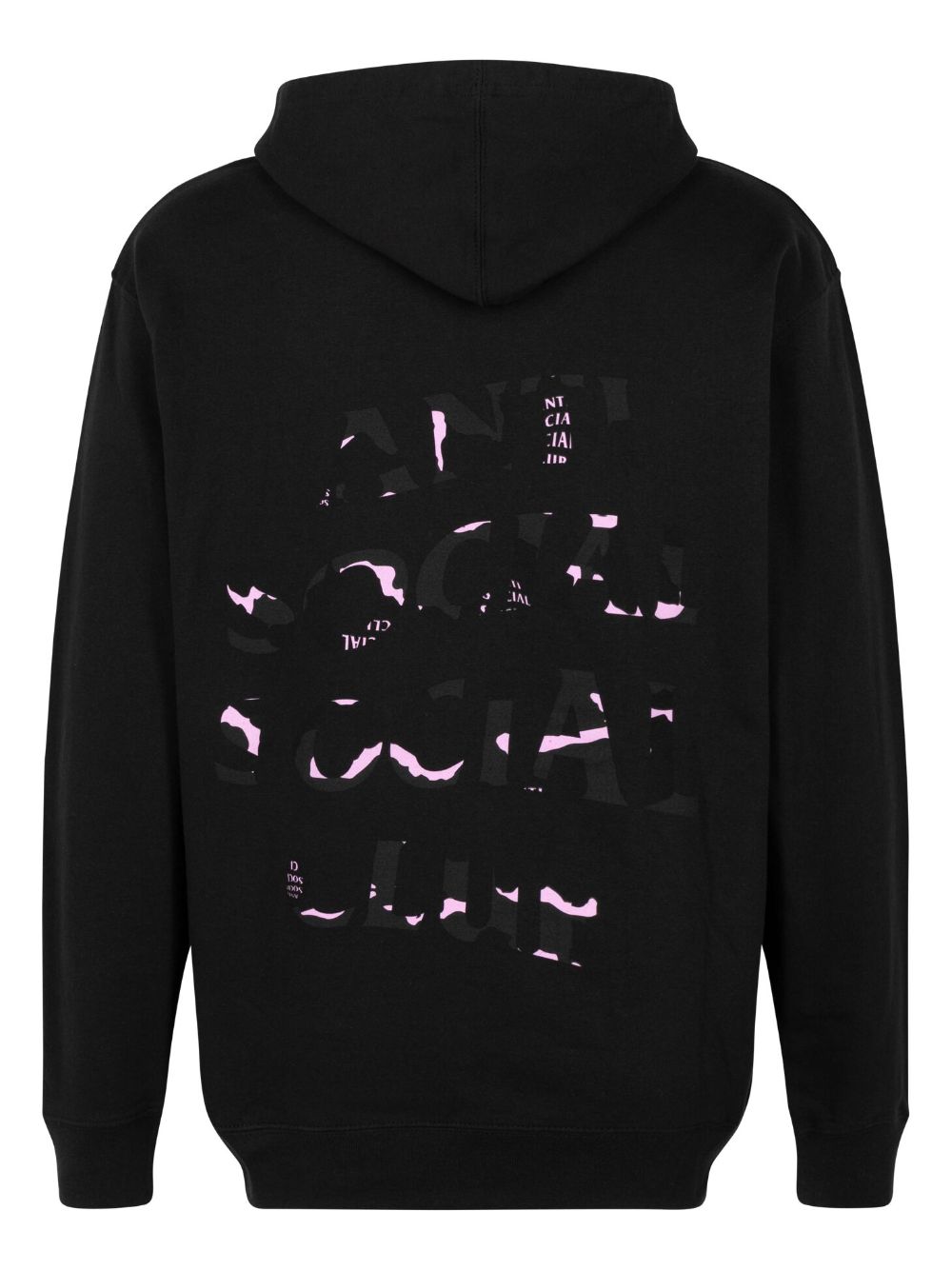 Anti Social Social Club  Plain Sight "Black" hoodie