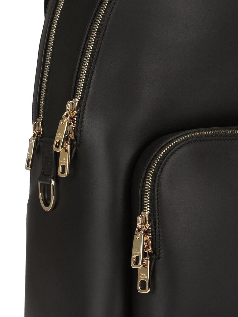 Dolce & gabbana double-zip leather backpack