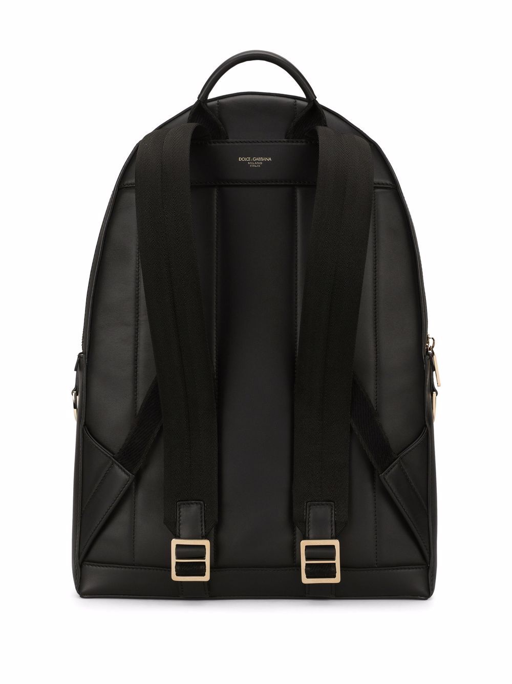 Dolce & gabbana double-zip leather backpack