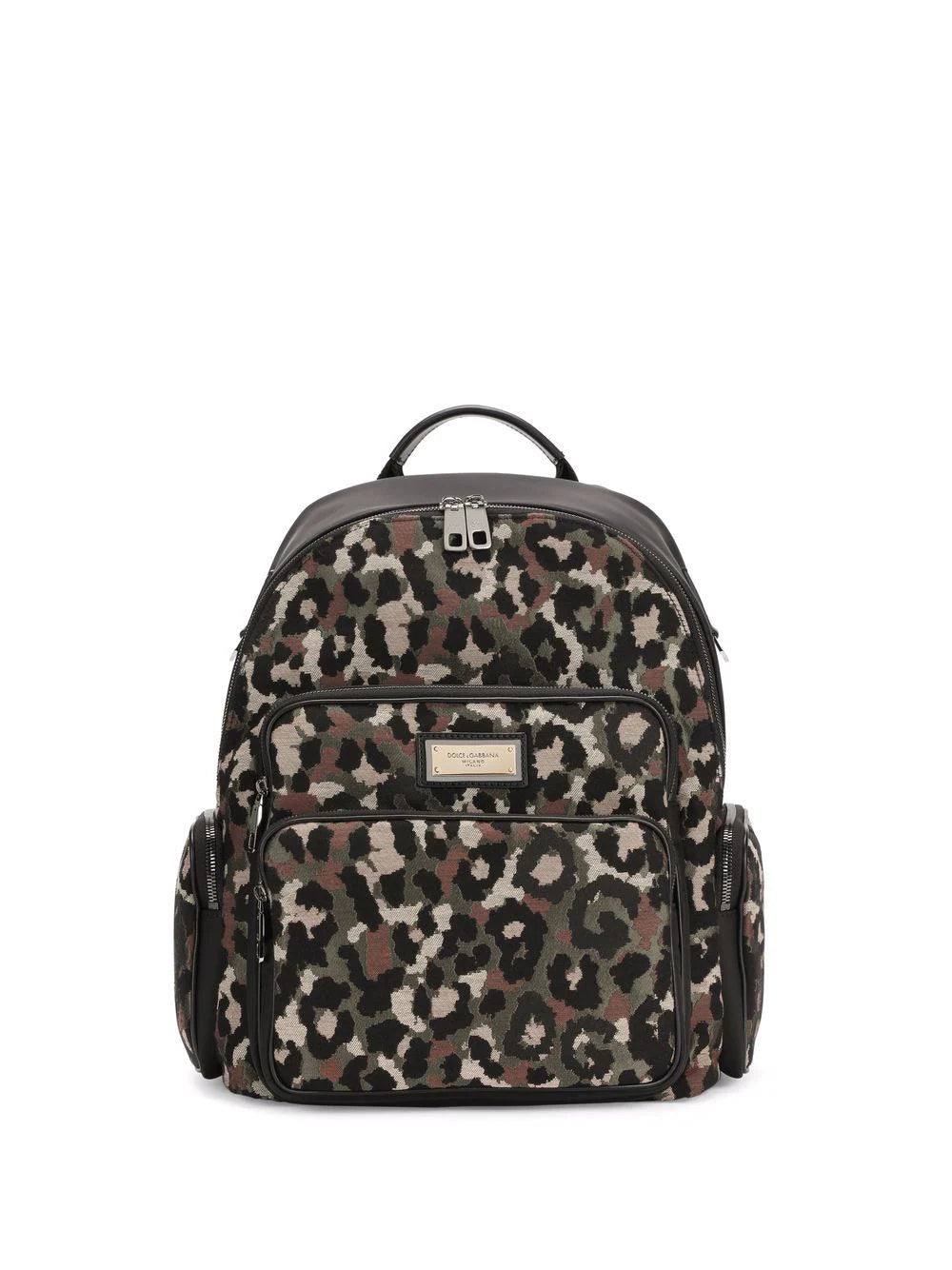 Dolce & gabbana  leopard-print backpack