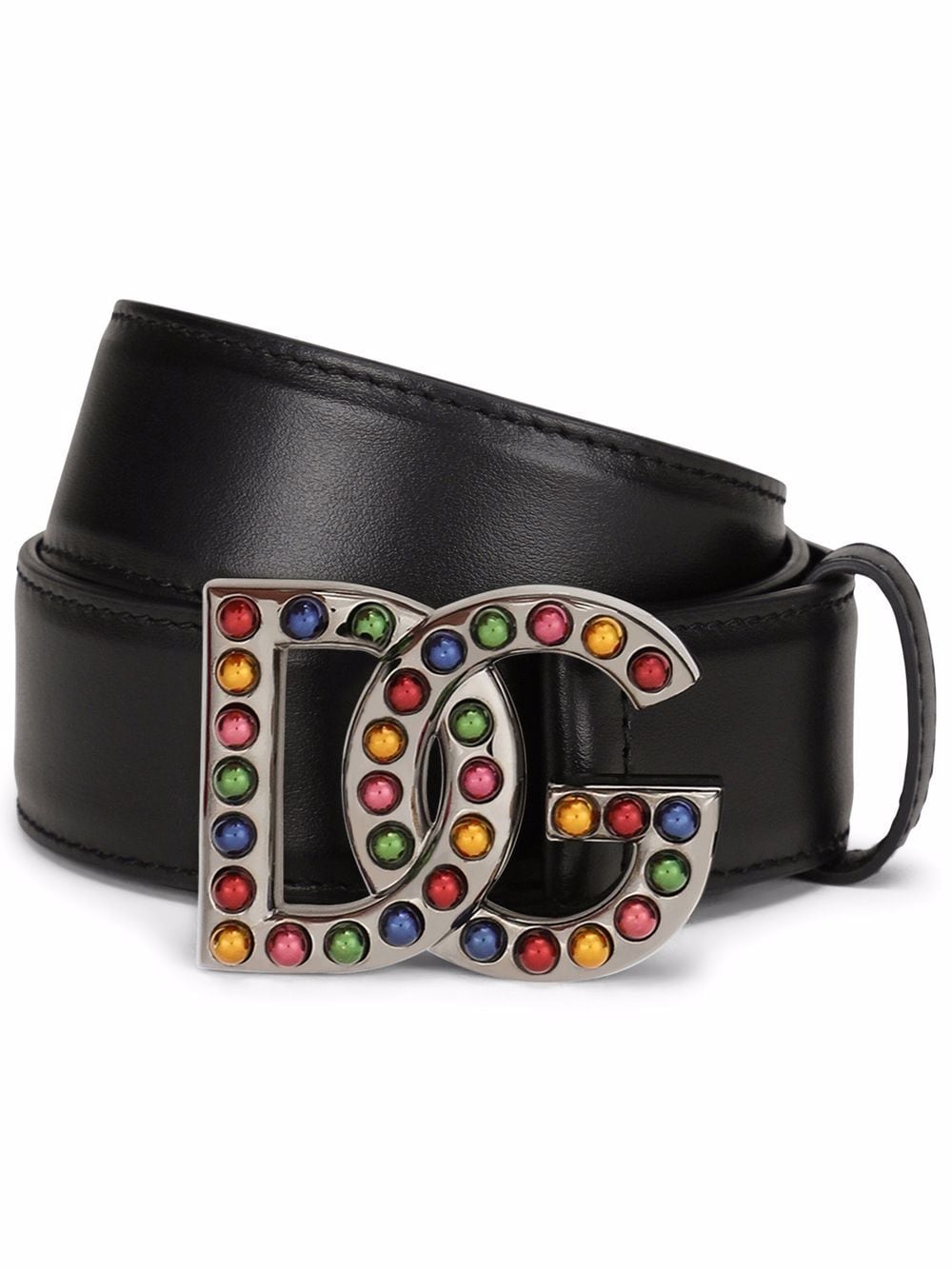 Dolce & gabbana buckle leather belt