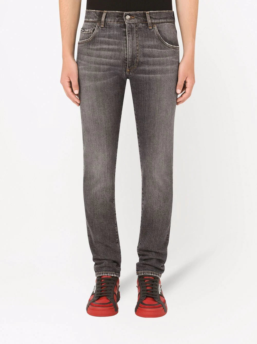 Dolce & gabbana  low-rise slim-cut jeans