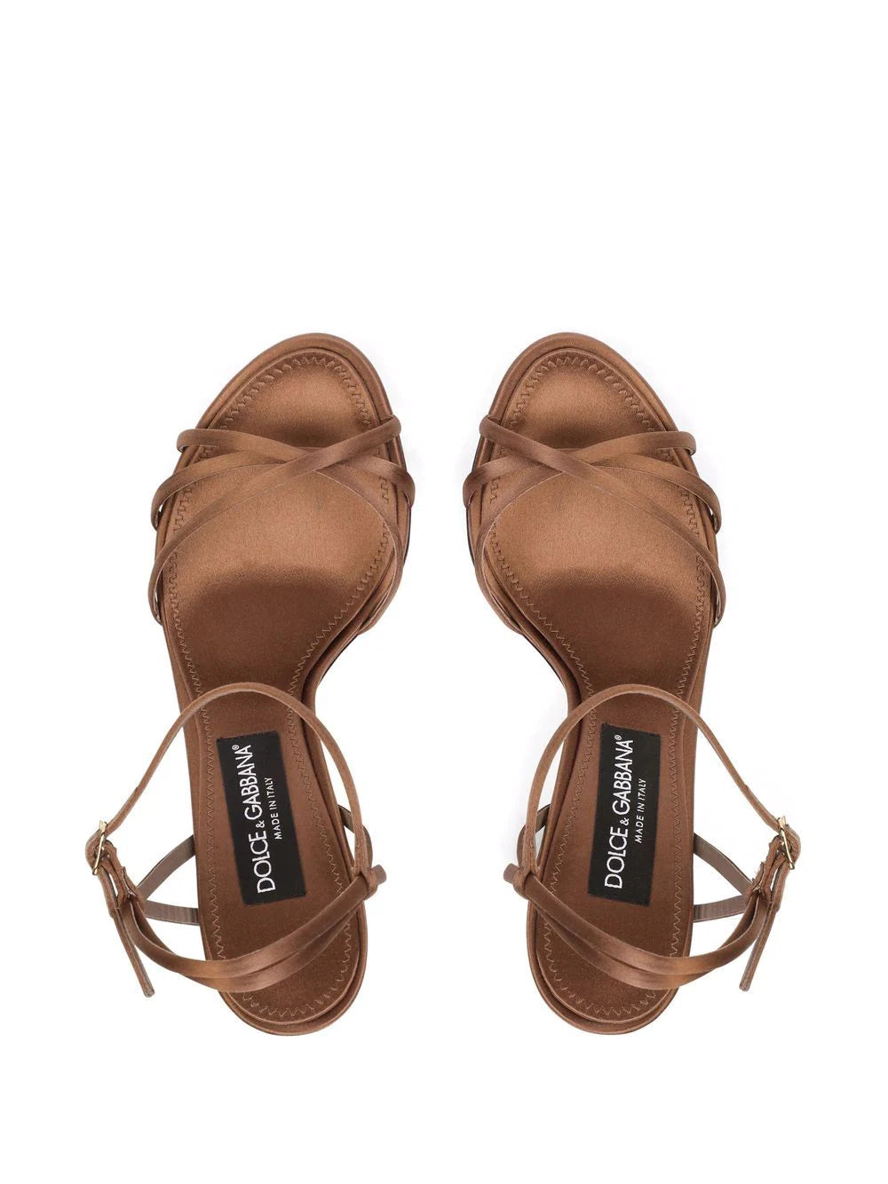 Dolce & gabbana  silk-satin stiletto sandals