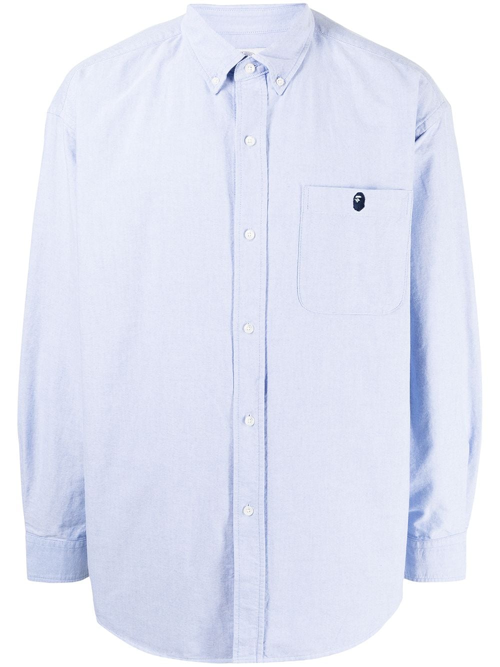 A BATHING APE®  embroidered-logo shirt