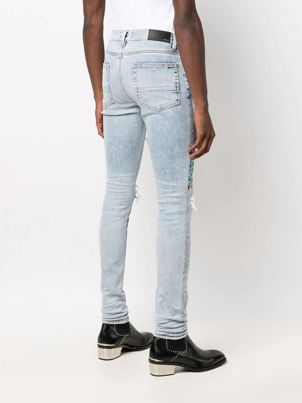 AMIRI distressed skinny jeans - Image 4