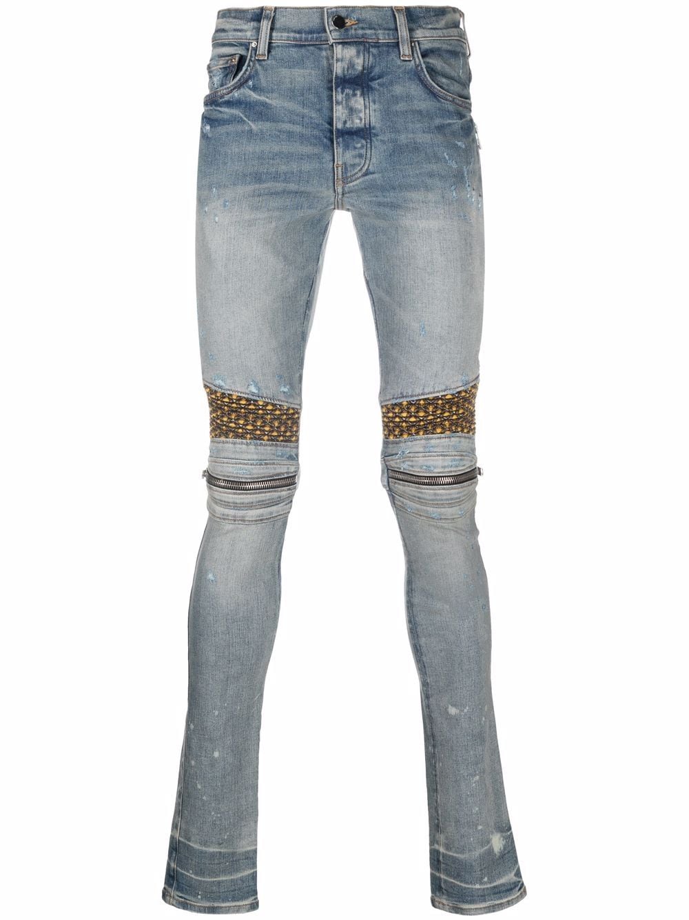 AMIRI  Velvet PJ MX2 skinny jeans